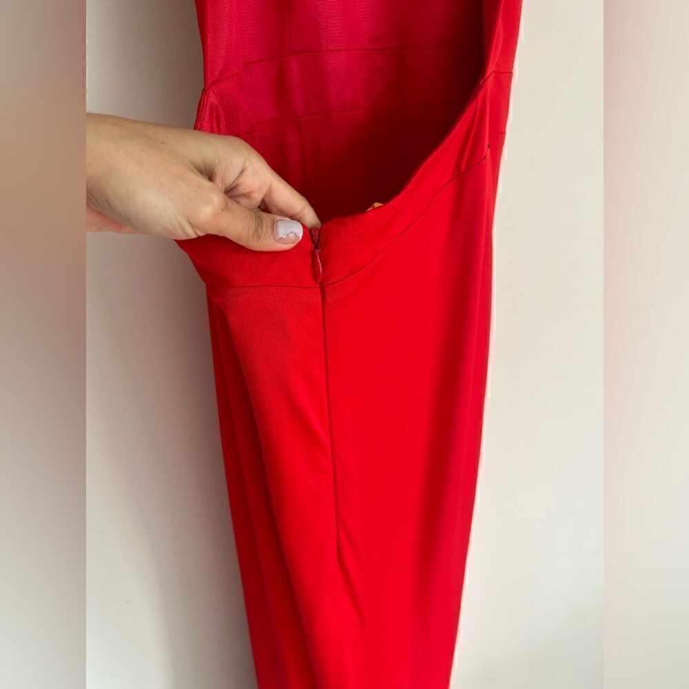 JJs House Red High Low Maxi Dress - Picture 8 of 12
